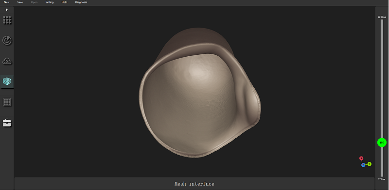 假肢接受腔3D扫描数据