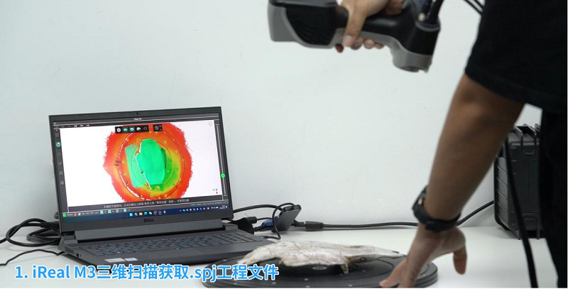扫描并导出.spj工程文件